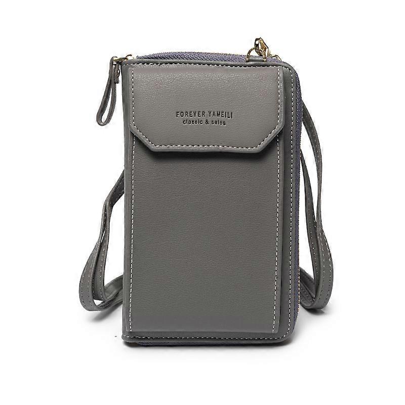Ladies Canvas Handheld One Shoulder Crossbody Small Square Bag (Dark Pink)