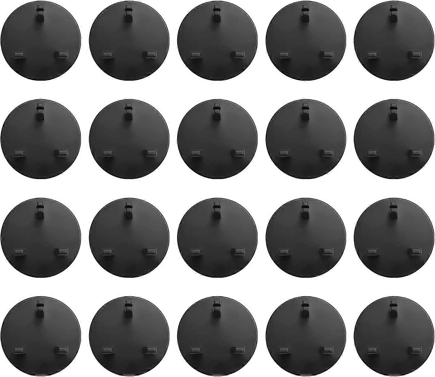20 Packs Baby Home Safety Socket Covers Child Proof Plug Socket Protectors/Guards (white)