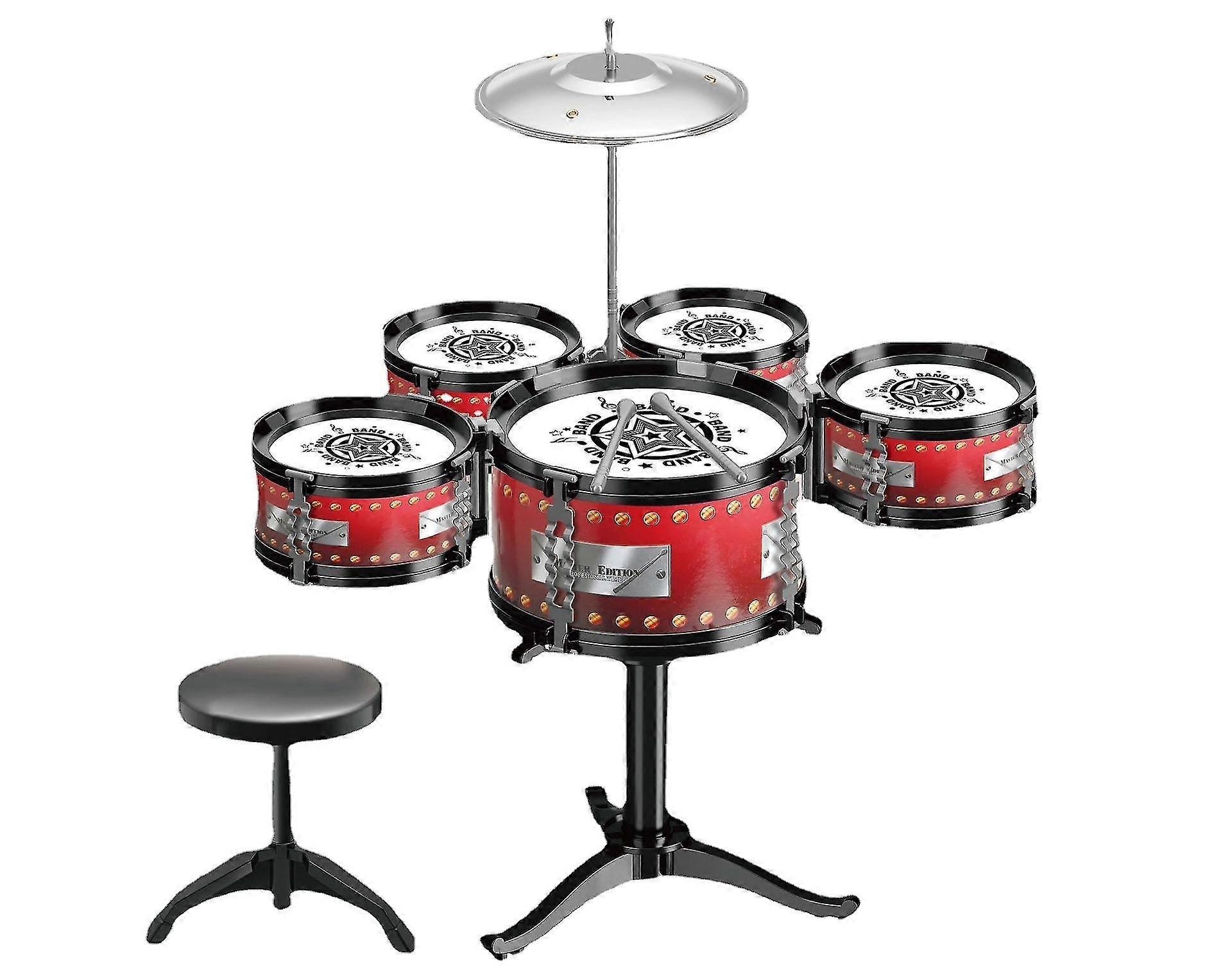 Children's Toys 3-6 Years Old Drum Kit, Toys For Early Music Education And Fun