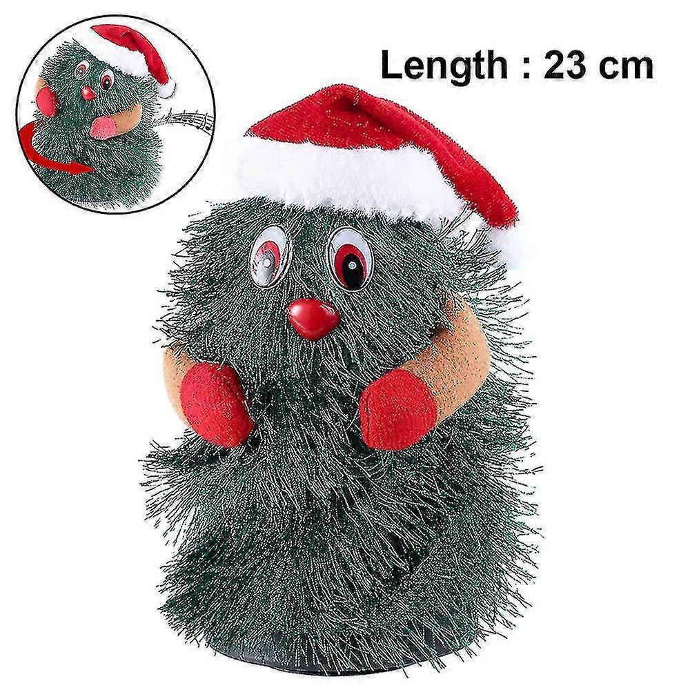 Electric Christmas Tree Spinning And Dancing Party Singing Christmas Ornaments Toys