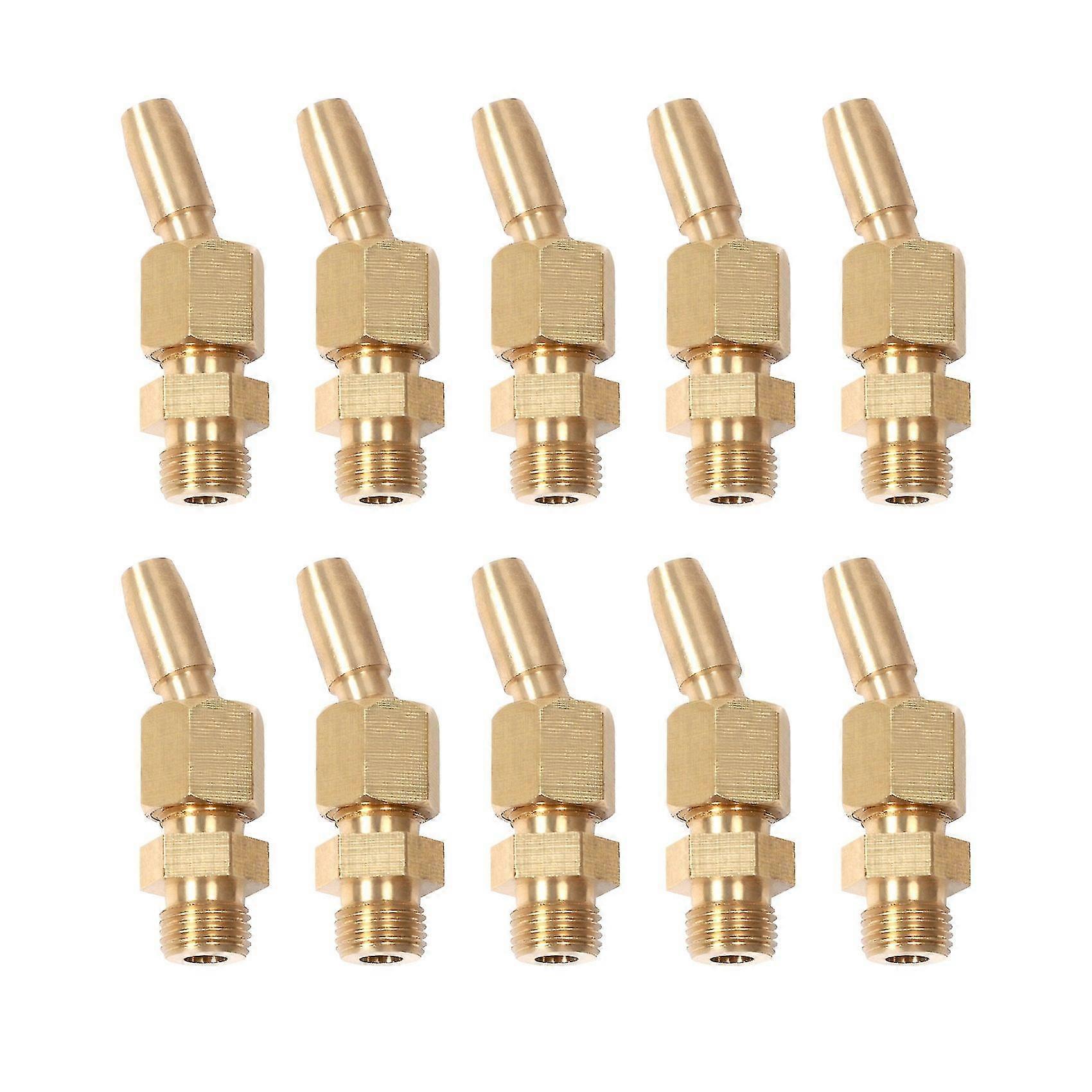 10Pcs 1/8 polegadas DN6 latão Gushing Spray Bicos da fonte de água