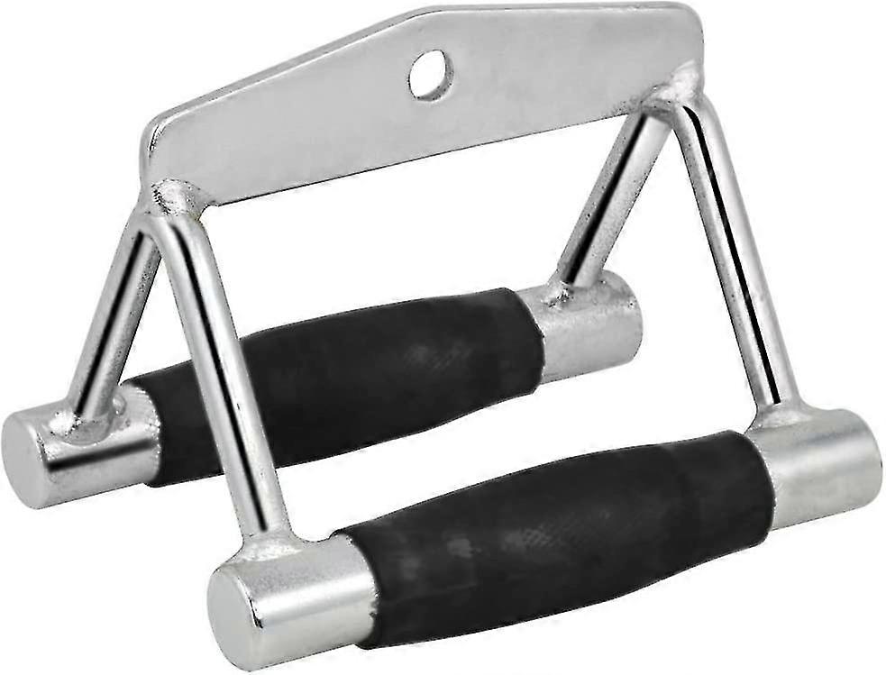 double grip stirrup handle multi gym cable machine attachment pull down1pcs