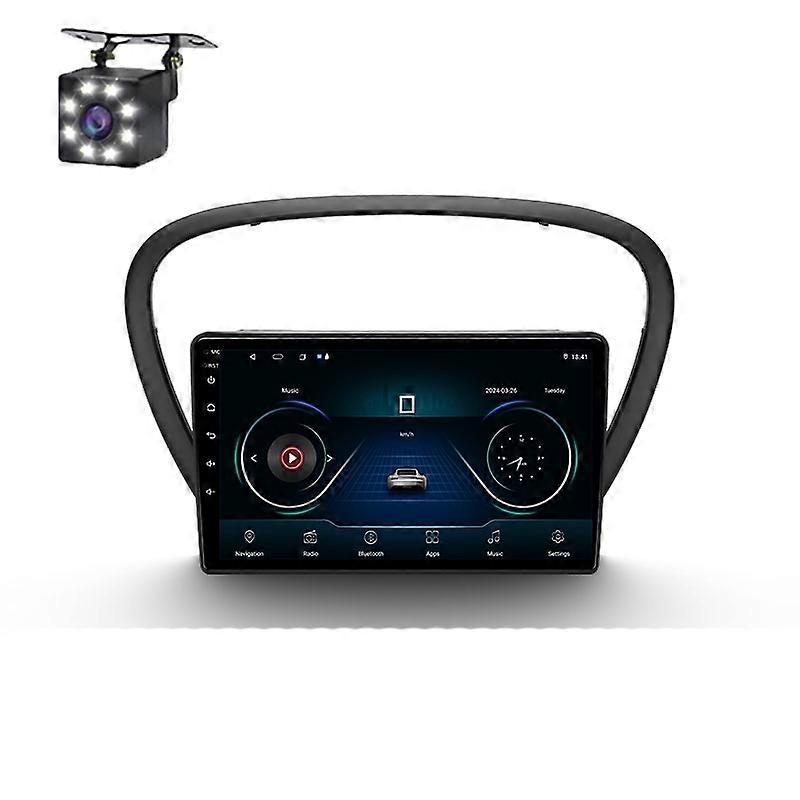 For Peugeot 607 2004 - 2010 Car Multimedia Radio Wireless Carplay Android Auto GPS