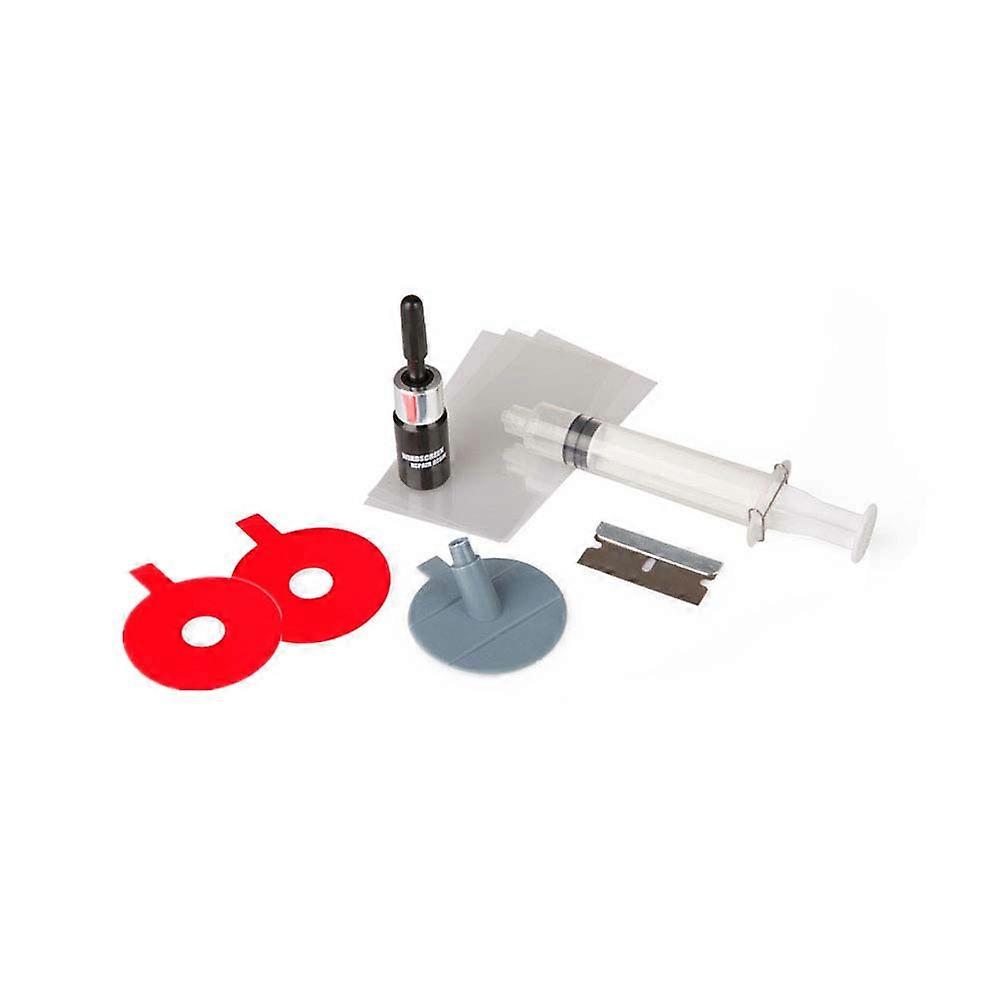 DIY Car Windshield Repair Kit Windscreen Glass Repair Tool Set for Star Half Moon Cracks or the Combination Cracks