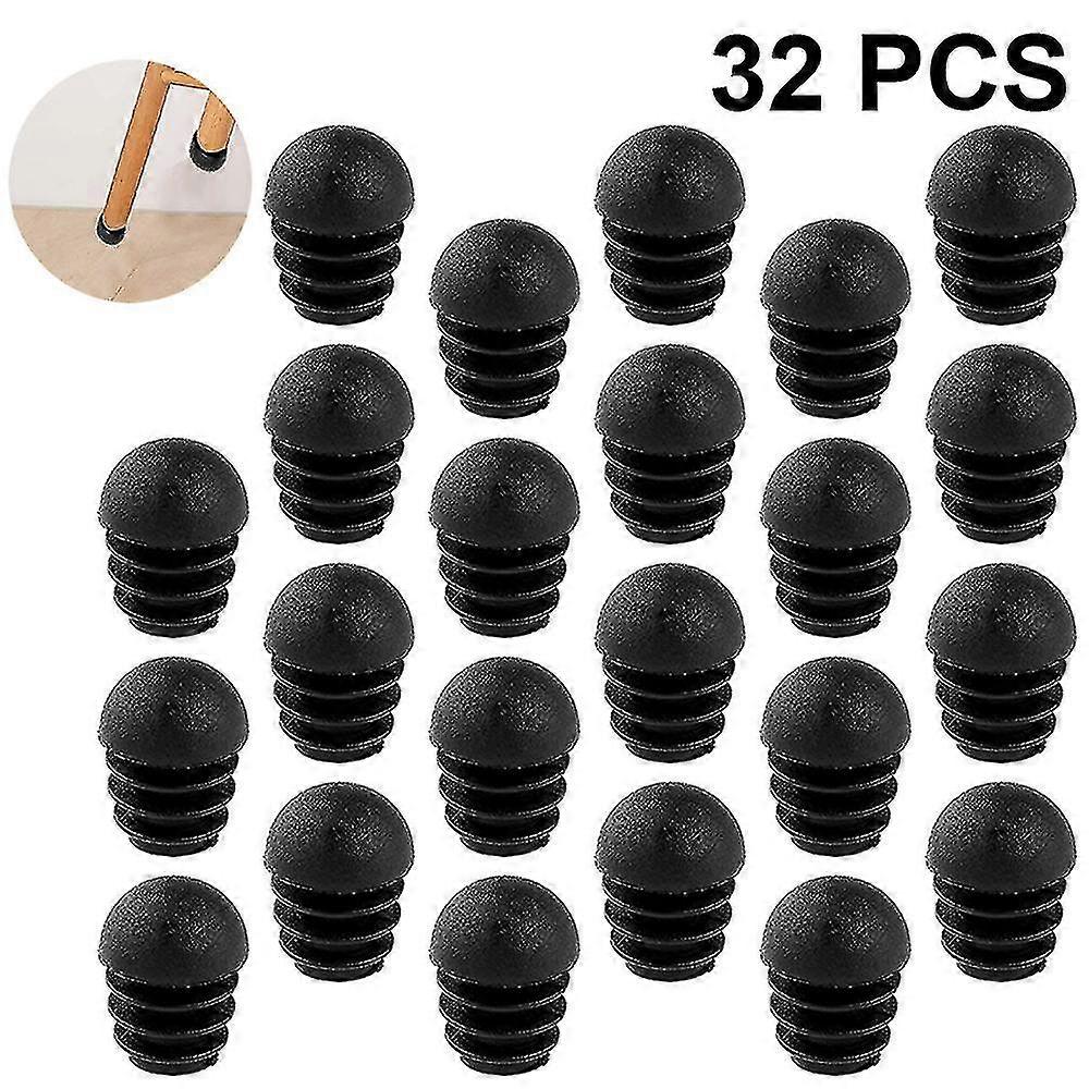 32 Pieces Pipe Plugs,round End Cap,pipe,lamellar Plugs