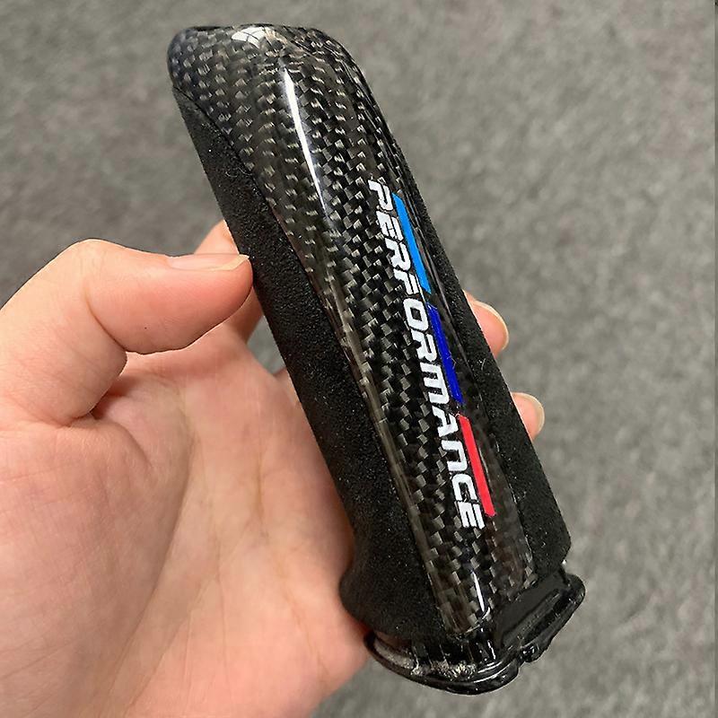 Pour BMW E46 E90 E92 E60 E39 F30 F34 F10 F20accessories Motif universel en fibre de carbone Poignées de frein à main Couvercle Remplacement intérieur