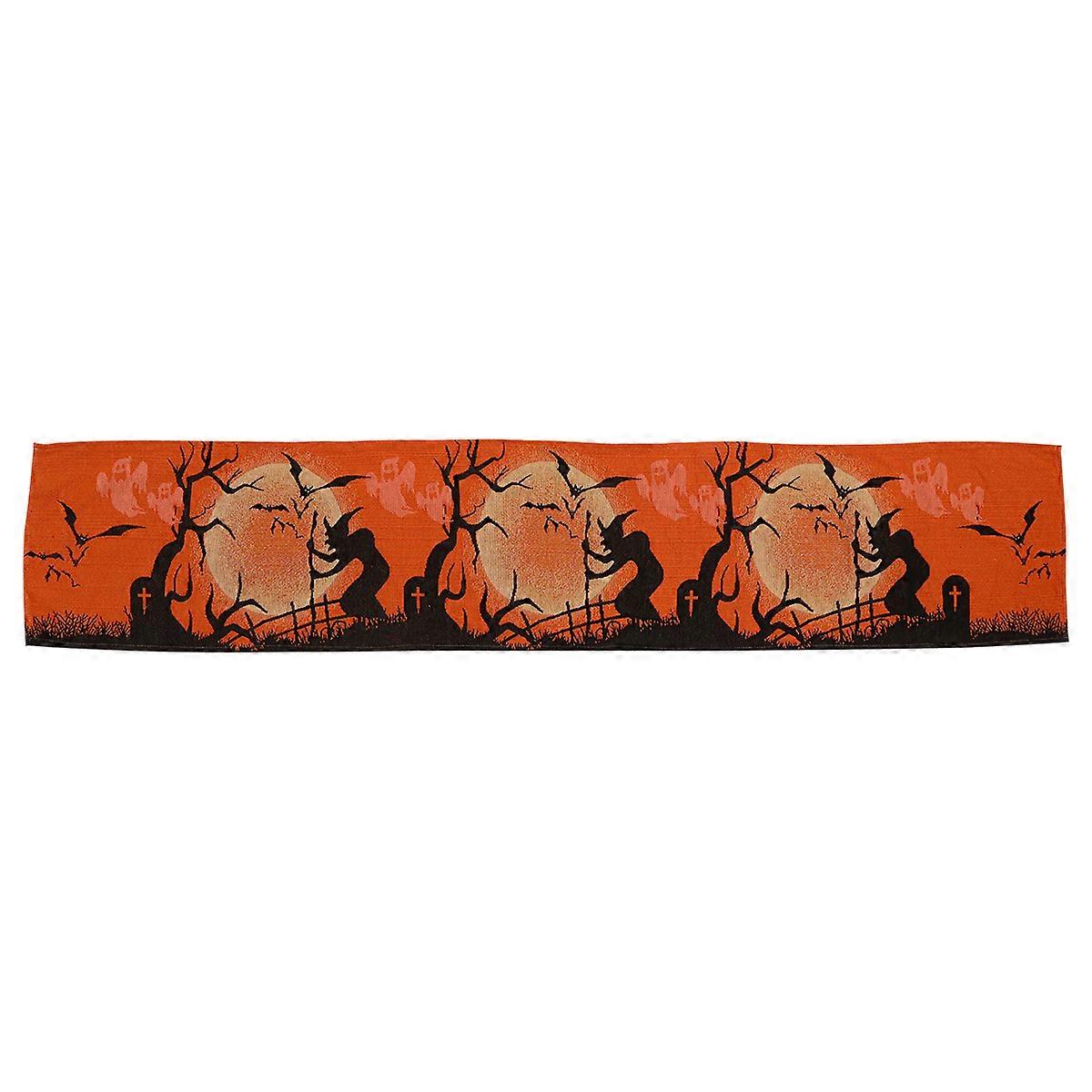 Halloween Table Runner Decorative Tablecloth Creative Dining Table Placemat