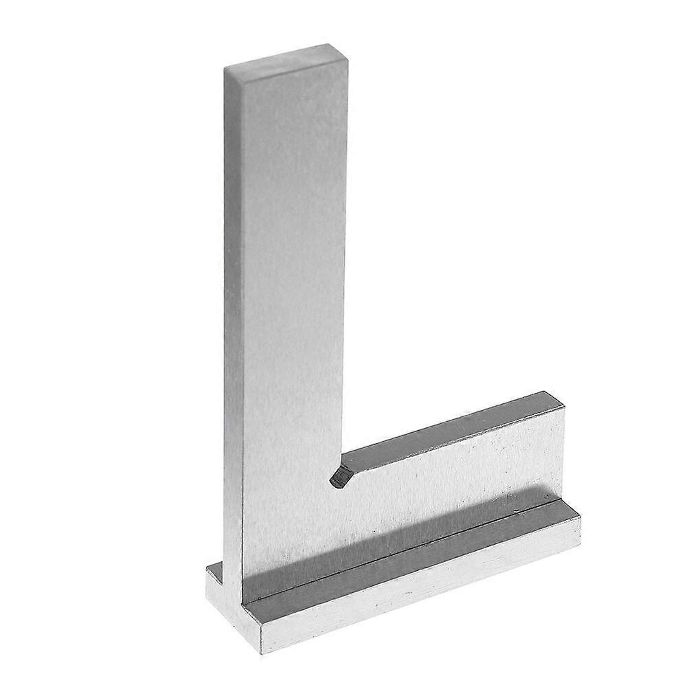 Machinist Square 90 Right Angle Engineer Carpenter Square with Seat Precision Ground Steel Hardened Angle Ruler
