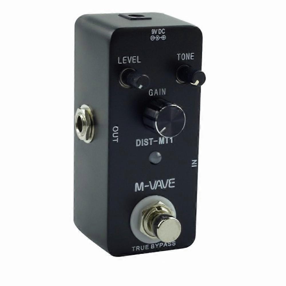 M-Vave Distortion-MT1 Metal Shell Distortion Elgitarr Effekt Pedal True Bypass Gitarr Cuvave CUBE BABY Full Metal Shell