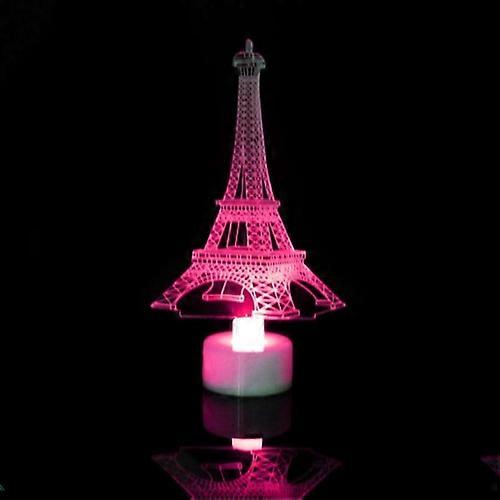 10 PCS Creative Christmas LED Light Colorful Flashing 3D Night Light