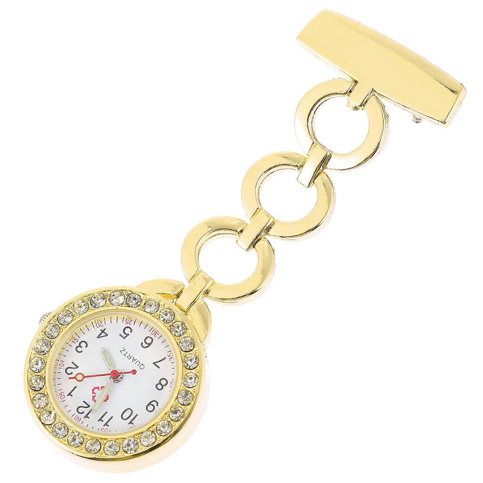Reloj de enfermera Reloj de pecho Creativo Estudiante Reloj de examen Moda Reloj de moda