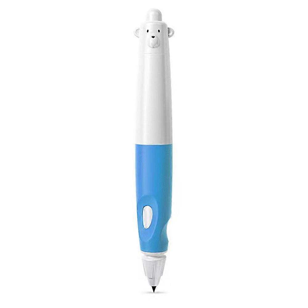 NBX Handwriting Pencil 2mm Lead Automatic Pencil Correction Grip Uninterrupted Lead Non-slip Silicone Handle Elementary School Office Stationery Profe