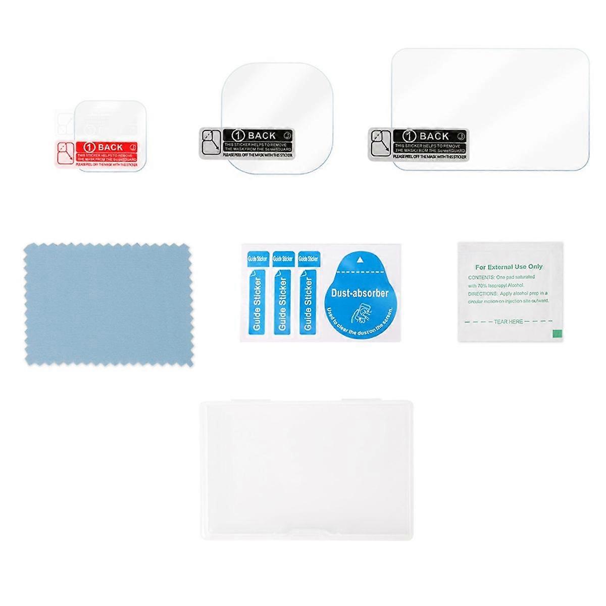 for Tempered Film Accessories Protective Film Multifunctional Lens Explosion-Proof Film,Set A