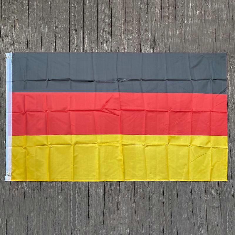 xvggdg新しい3x5フィートの大きなドイツの国旗ポリエステルドイツの国旗の家の装飾