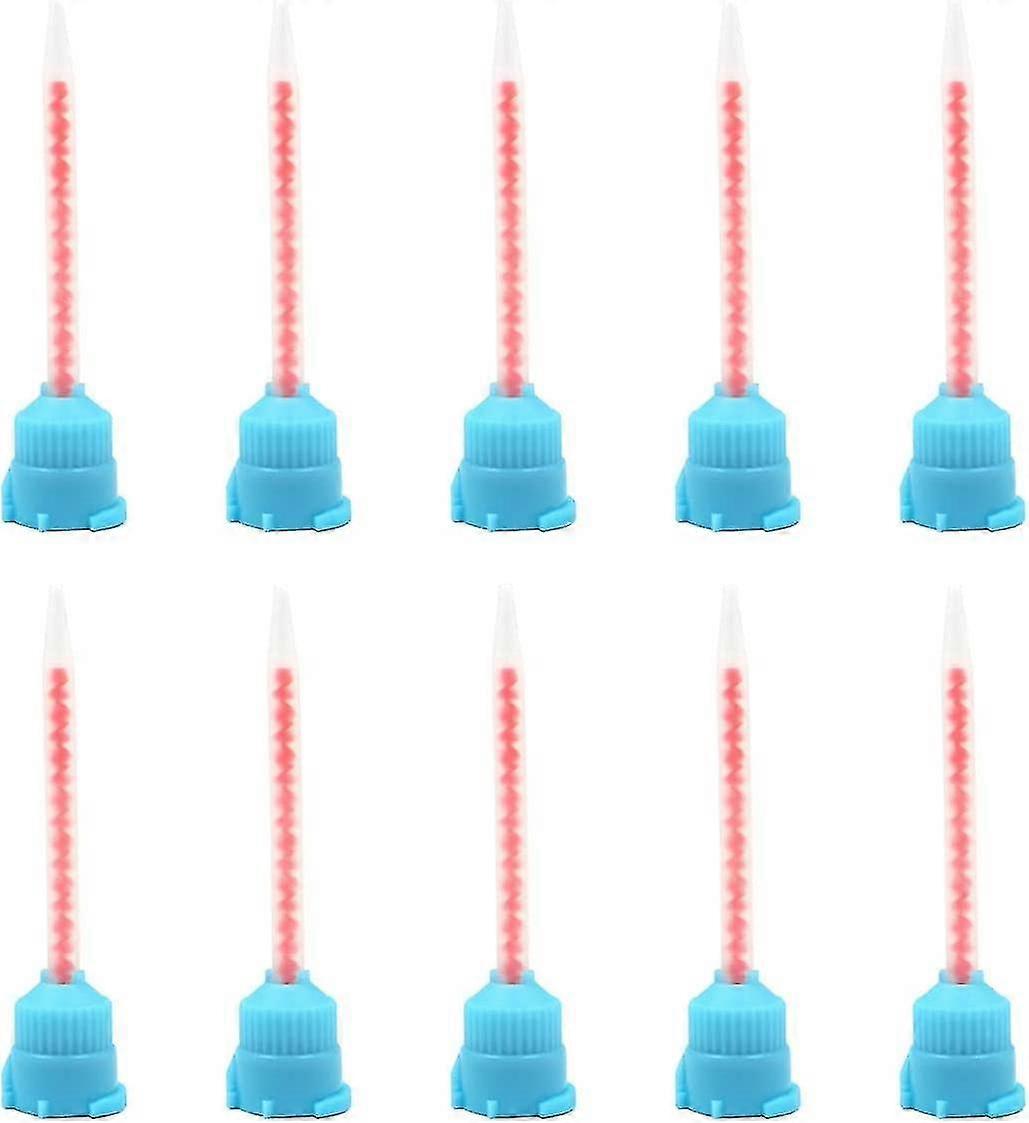 Epoxy Mixing Nozzles, Resin Mixing Gun Nozzles, Static Mixing Nozzle Drop Glue Mixing Applicator 16-section Mixing Tube (mb3.2-16s 10:1)50pcs