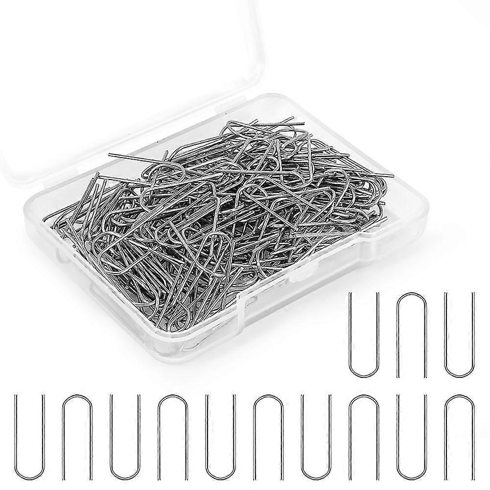 150 Pieces High Temperature Nichrome Wire Jump Rings, U Hanger Hooks For Hobbyists Diy Pendant,orna