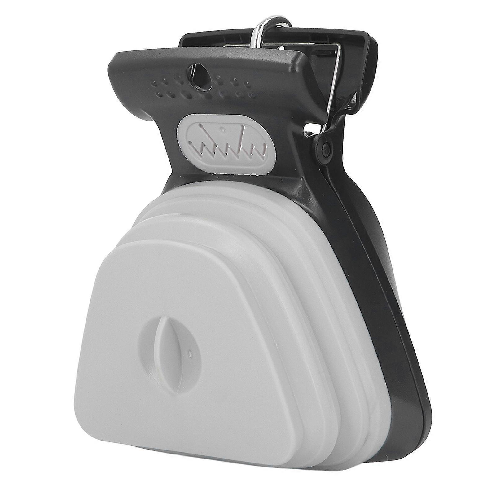Dog Pooper Scooper Portable Poop Scooper Handheld Size Pup Poop Scoop With Garbage Bag Grey