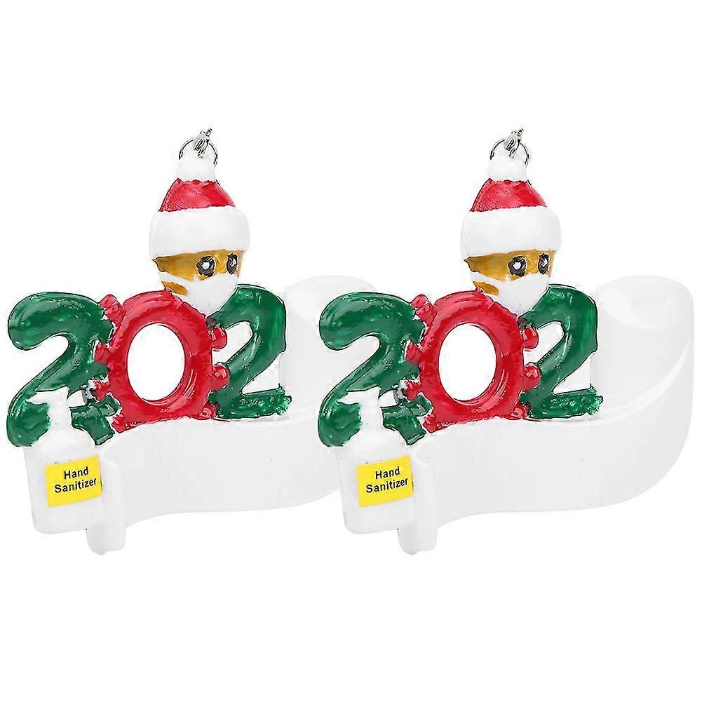 Blessed  Tree Pendants - 2 Pack, Decorative Holiday Hangings-2