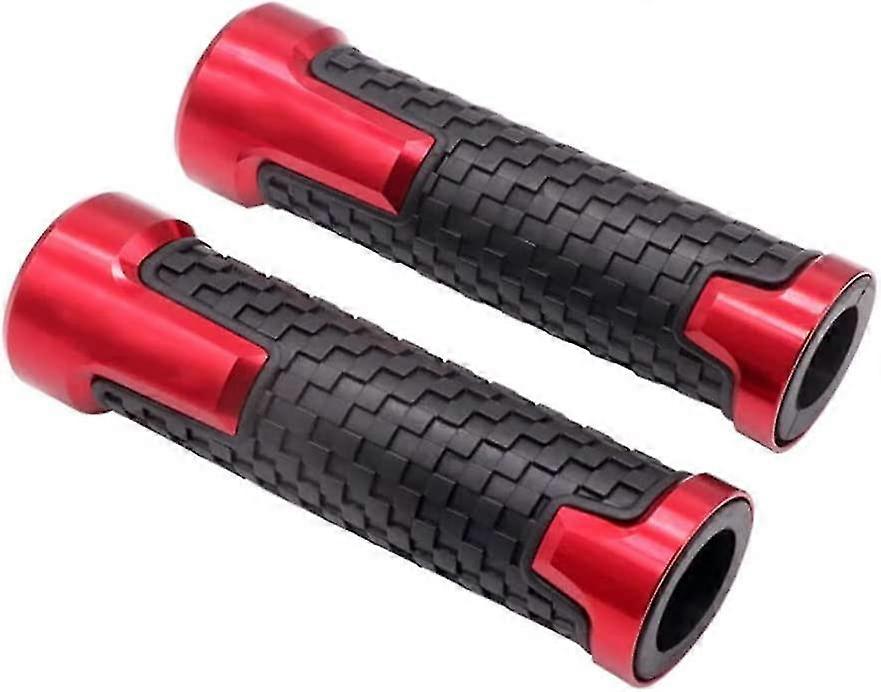 Anti-slip Motorcycle Handlebar (red) (2pcs)