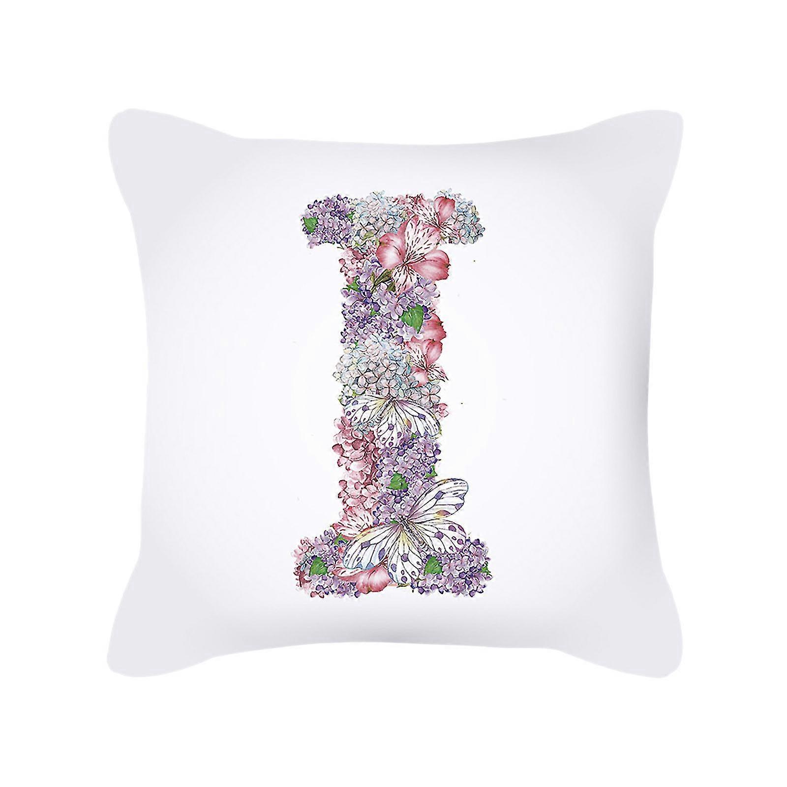 Letter Pattern  Case Sofa Car Cushion Cover  Home Decoration