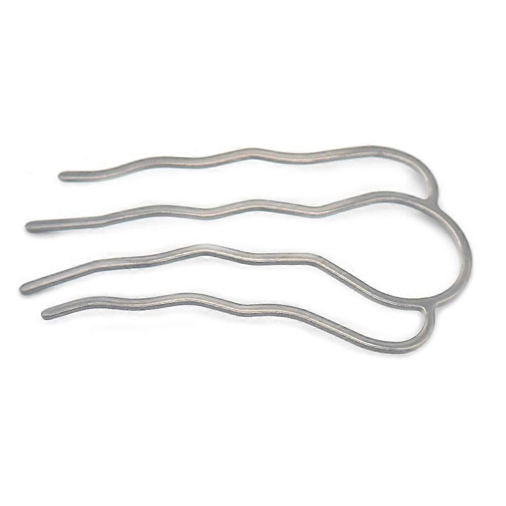 5 PC 87mm συνδετήρας συνδετήρων τρίχας συνδετήρας τρίχας καρφίτσα βούλωμα κουλουριών τρίχας για το χρυσό εξαρτημάτων κοριτσιών γυναικών