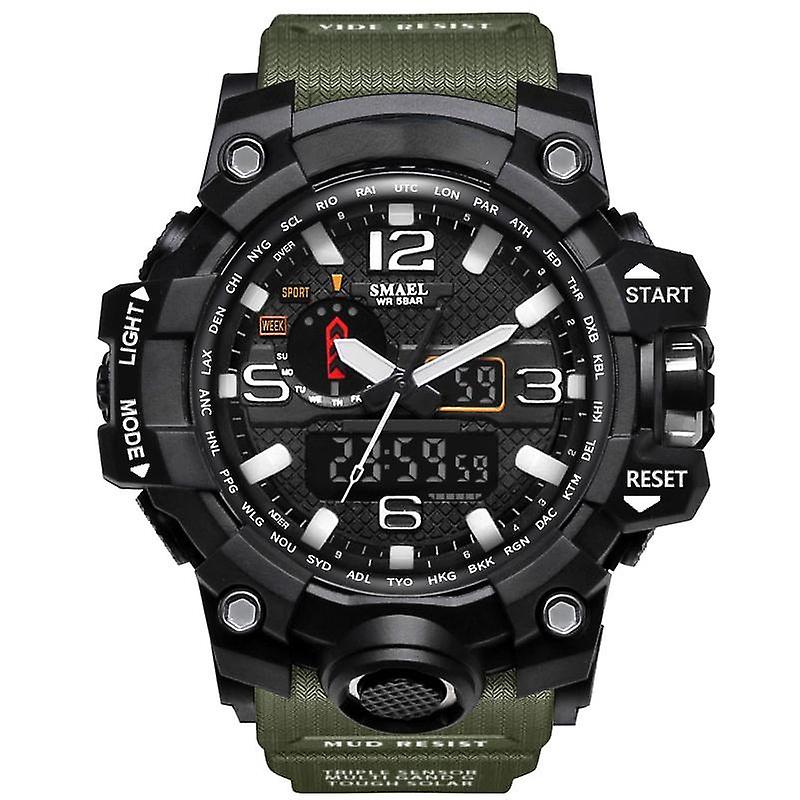 Wasserdichte Sport Dual Display Uhr