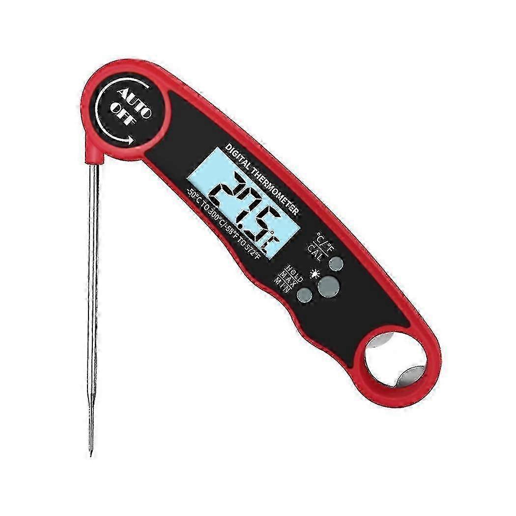 Applicable to  Meat Thermometer, Instant Read , Digital Food Thermometer, Backlight Lcd Screen Foldable Long Probe