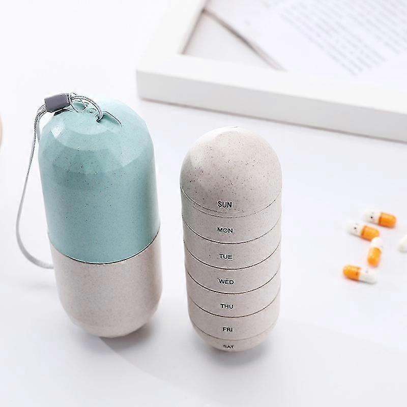 Waterproof Moisture-proof Travel Pill Box For One Week