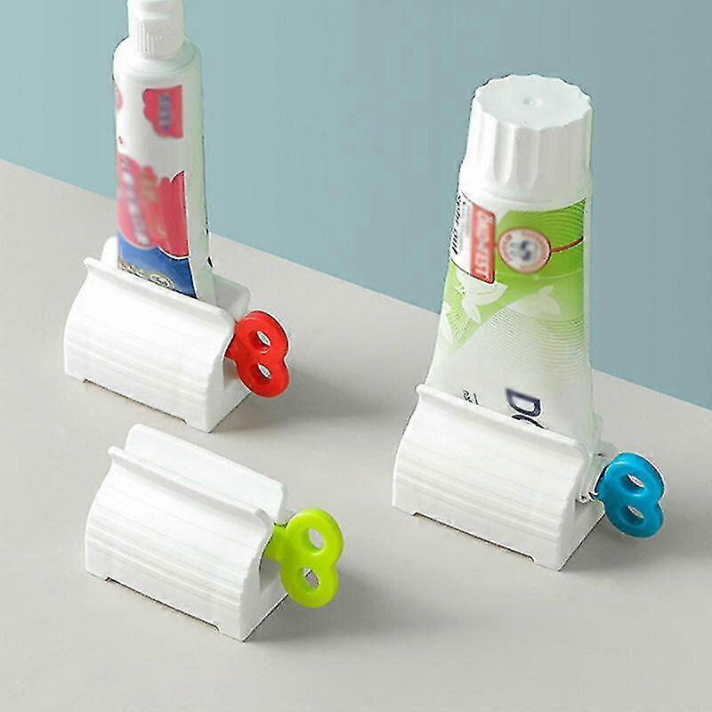 Toothpaste Squeezer Rolling Tube Dispenser Toothpaste Seat Holder Stand