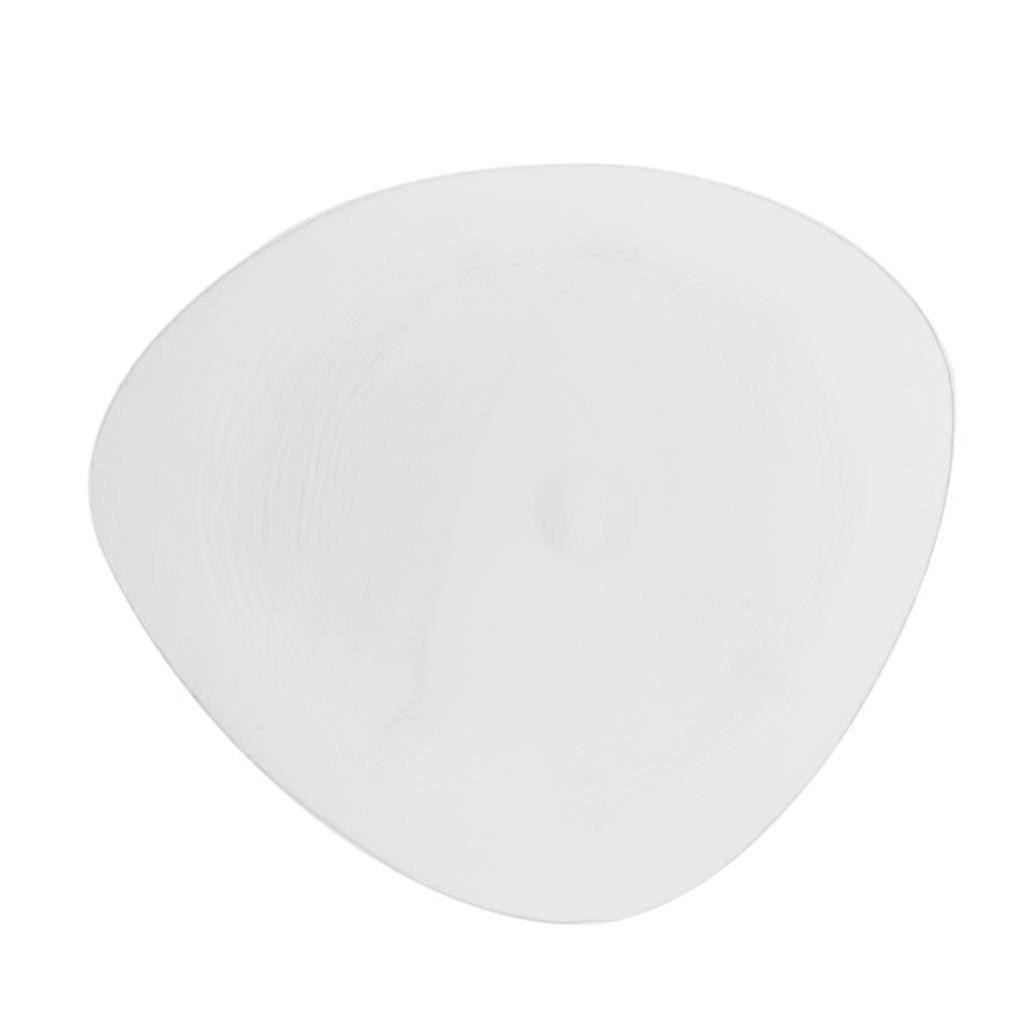 Silicone Bra Inserts Transparent Cleavage Enhancing Breast Pad Triangular M