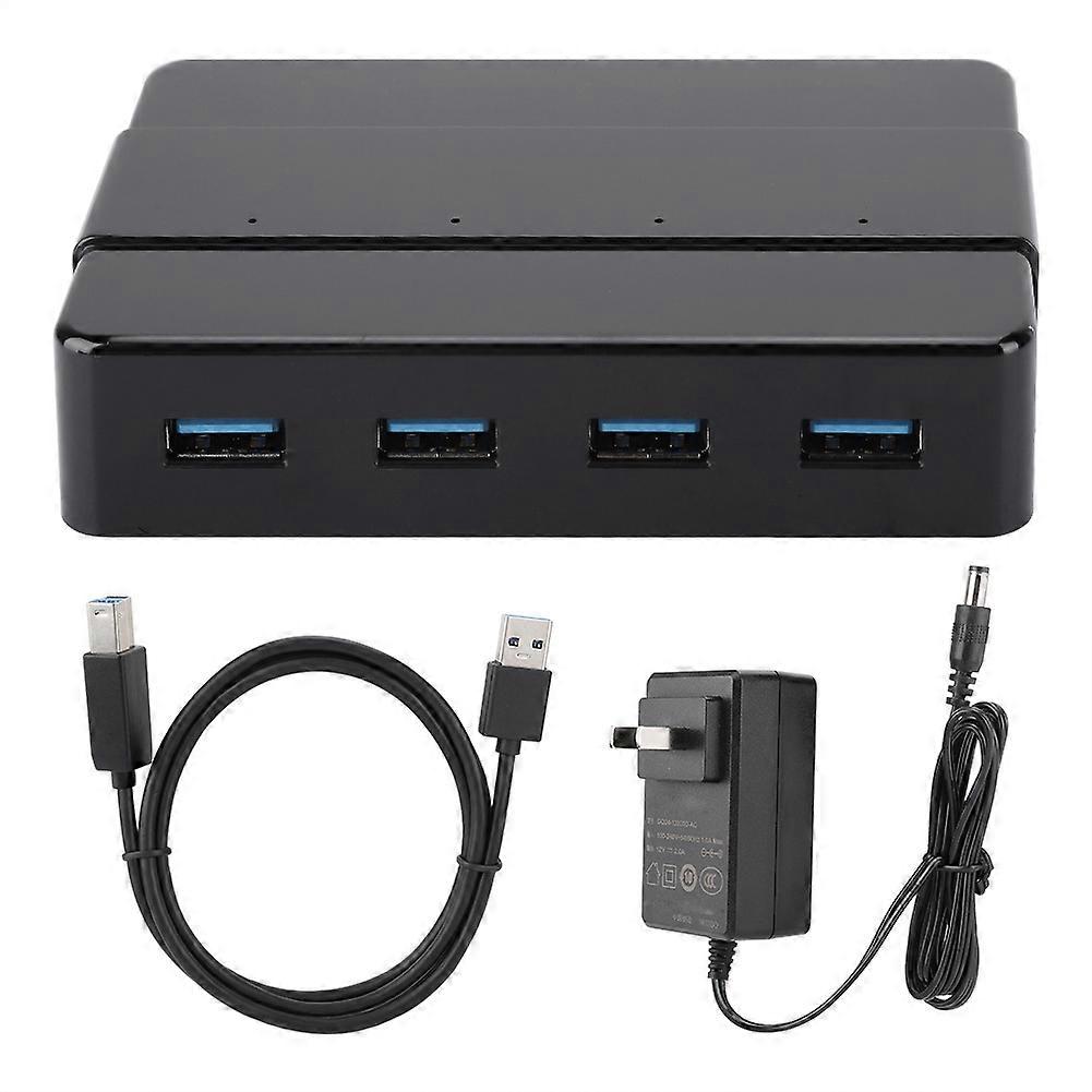 H4928-U3 Divisor Multiinterface 4 portas USB3 Expansão HUB Placa de Transmissão de Dados US 100-240V