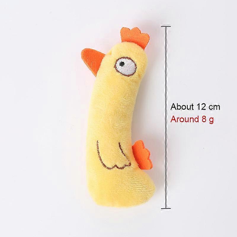 Cat Grinding Catnip Toys Interactive Plush Cat Toys Kitten Playing Toys Cat Chewing Toys Pet