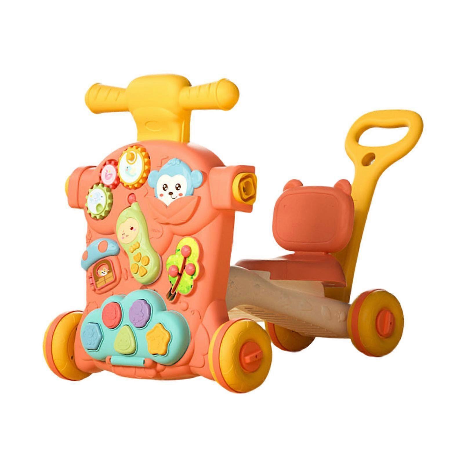 3 in 1 Girelli per bambini Sit to Stand Apprendimento Camminatori per bambini bambini ragazzi ragazze rosa