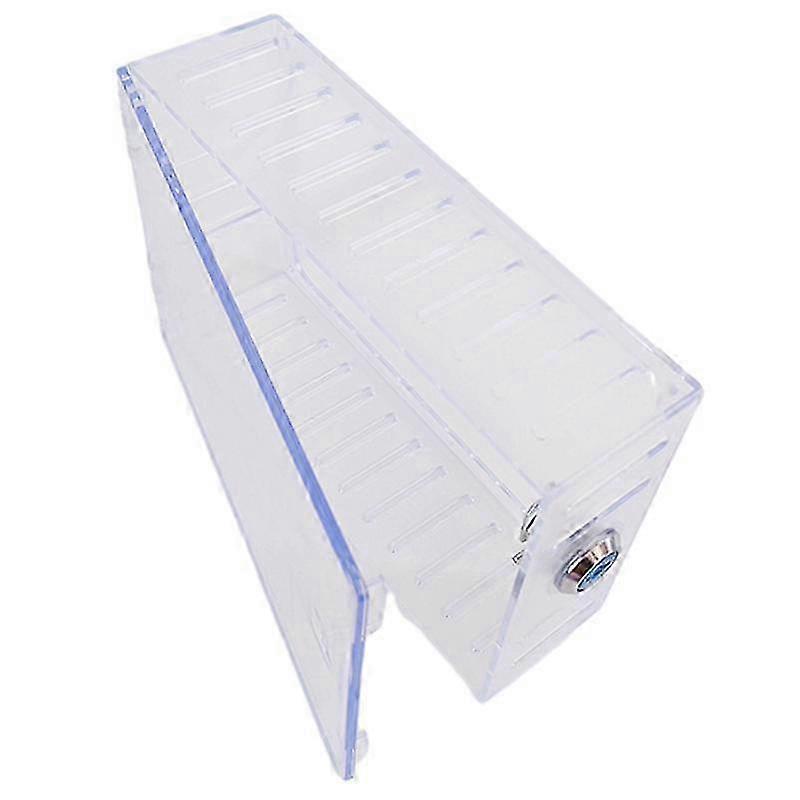 Universal Thermostat Lock Box with Key,Clear Thermostat Cover for Thermostat on Wall,Thermostat Gua