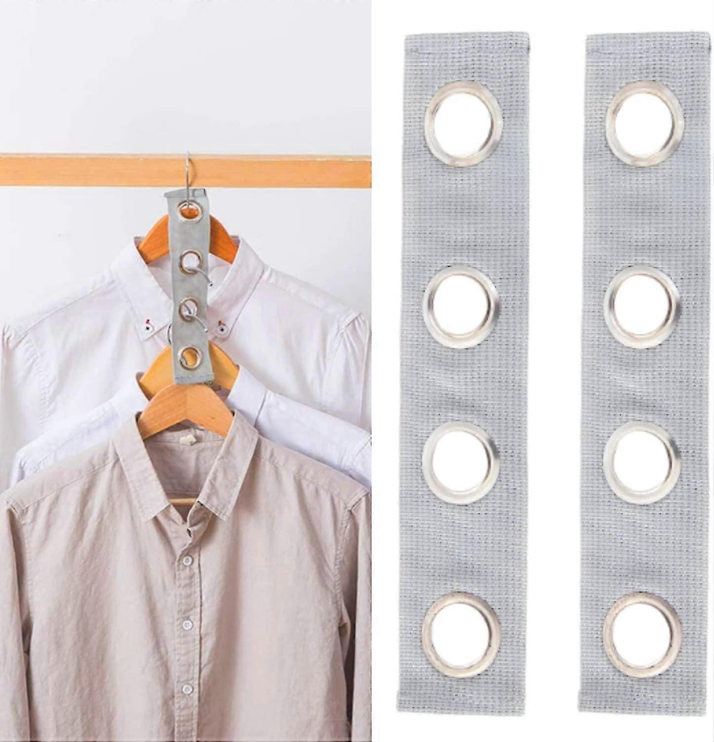 Clothes Hanger Connector Hooks Hanger,webbing Metal Ring Hanger Hook Connector,space-saving Hanger Hook