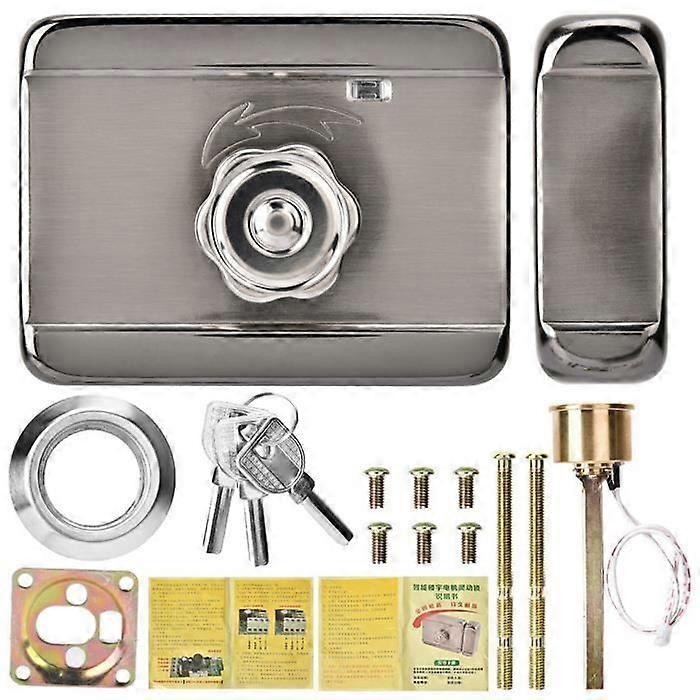 remote control door lock Electronic Door Lock, with Mechanical key, DIY function cylinder