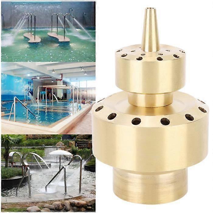 Springbrunnen-Sprühdüse Kupfer-Sprühdüse für Schwimmbad-Spa-Sprinkler-Sprühkopf