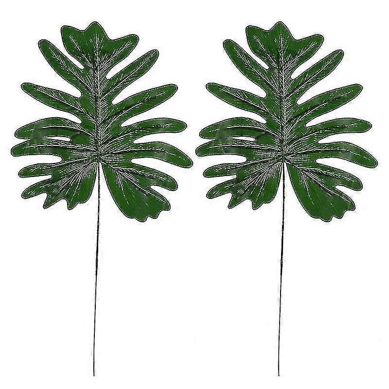2pcs Fake Leaves For Kitchen Party-jie