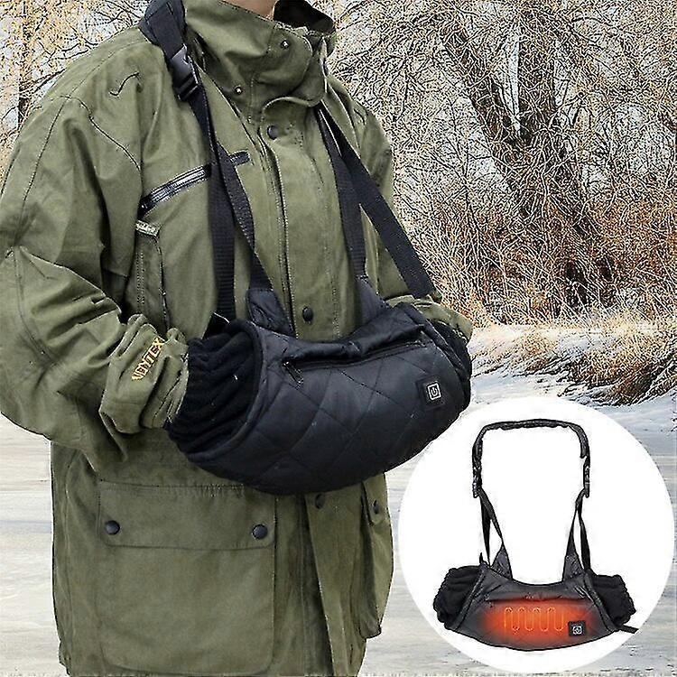Handwarmer etui oplaadbaar buiten 3 niveaus gaan 12 uur mee Verwarming Jacht camping