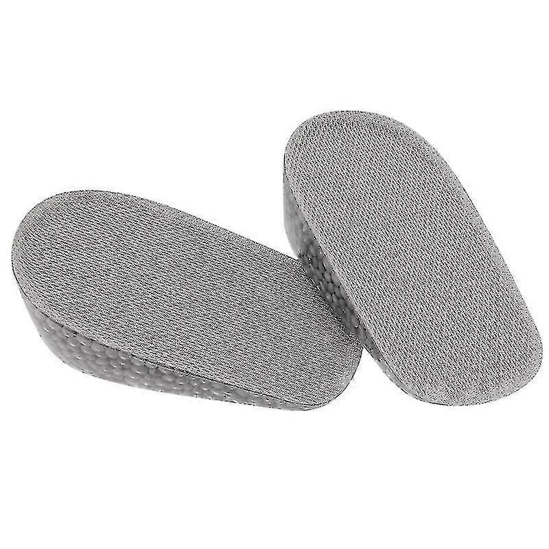 Grey Insole & Insert 1 Pair Absorbent Insole Non-slip Heel Pad Height Increase