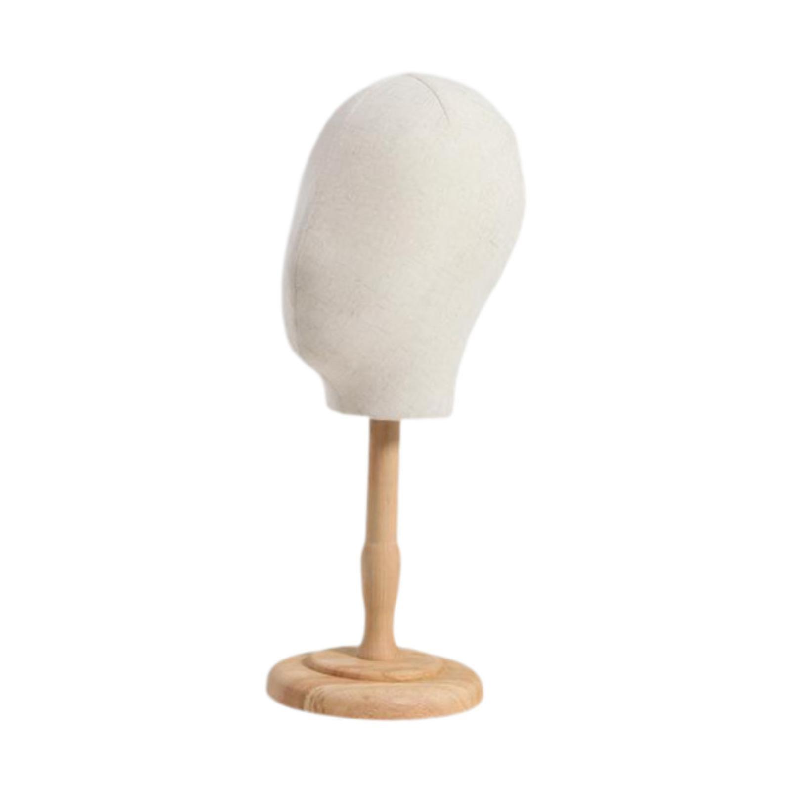 Cappello e berretto Espositore robusto per uso domestico Styling Salon Principiante Stylist base in legno