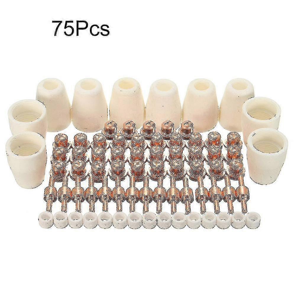 50 Pack PT-31 Plasma Cutter Electrodes – 30-50 Amp Replacement Tips (Model 20862)