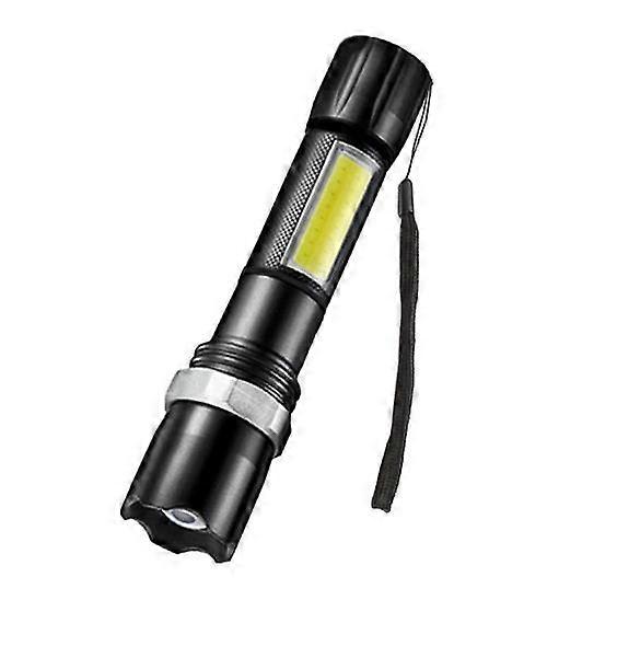 Flashlight，Rechargeable LED flashlight - 300 lm - 3 modes