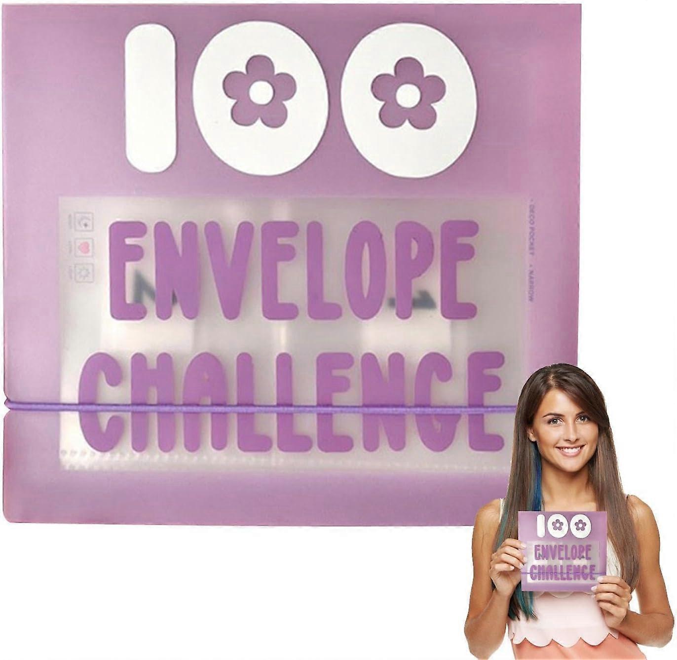 Envelope Challenge Binder Money Savings Binder Pink