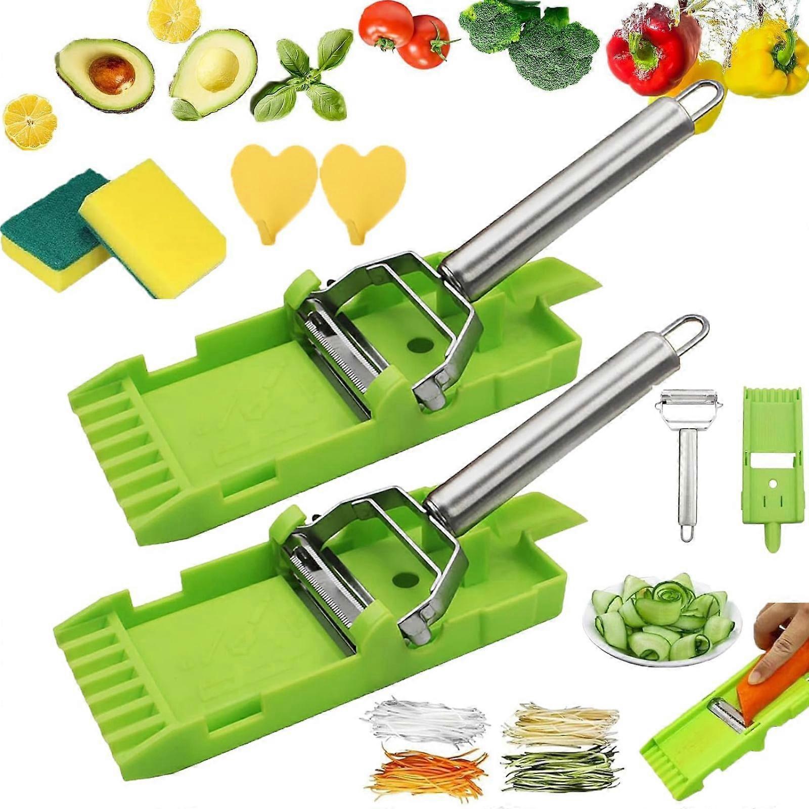 Peeler, Slicer, Multi Peeler Kit, Home Essentials Multi Fruit Peeler for Kitchen, Vegetable & Fruit Slicer, Multi Double Knife Peeler -GSLA