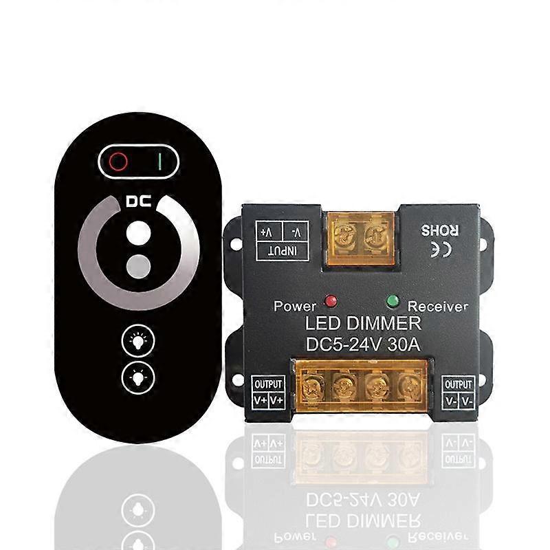 RF 30A Touch Dc12V Dc24V Single Color Controller LED Dimmer for LED Lights