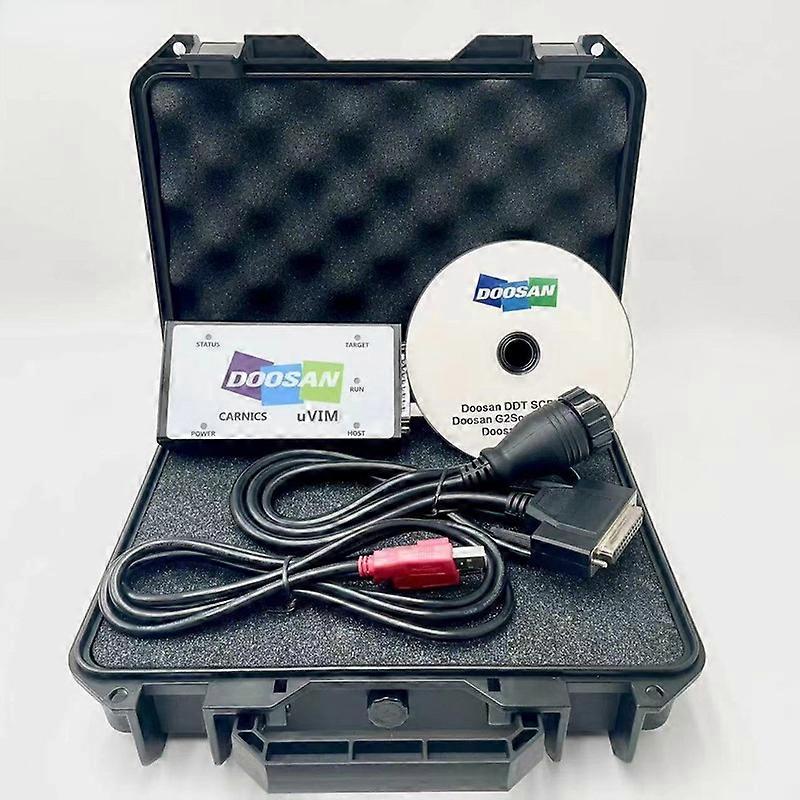 Herramienta de diagnóstico de inspección de excavadora para Doosan DDT SCR DPF G2 Scan DCU ECU DMS-5 Hardware + Software versión 1.6.3 2016.09