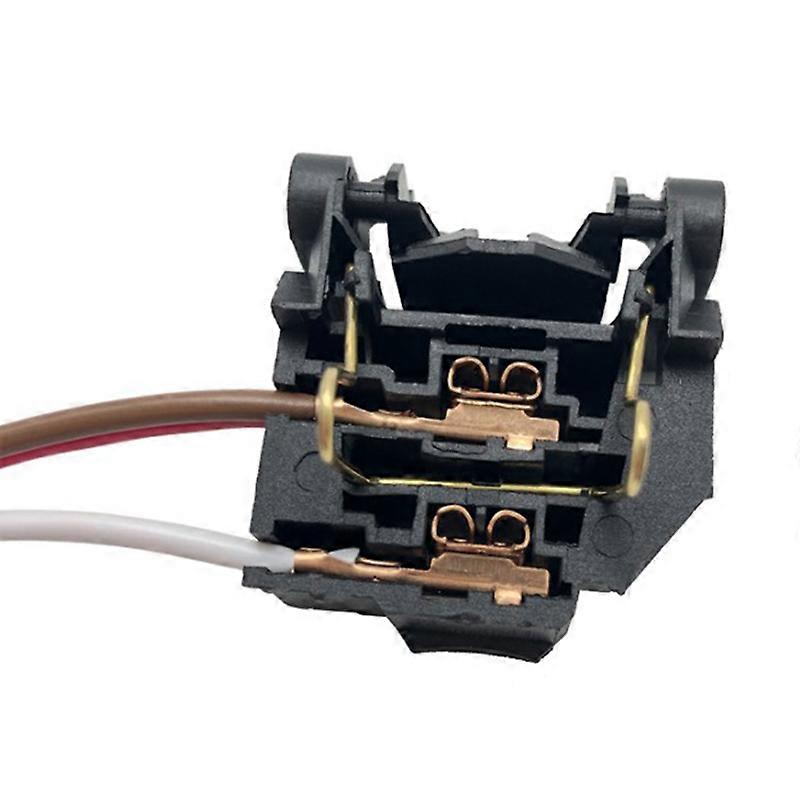 Black Car H7 Low Beam Lamp Headlight Bulb Holder Adapter Harness Fit for Focus 2 MK2 Focus 3 MK3
