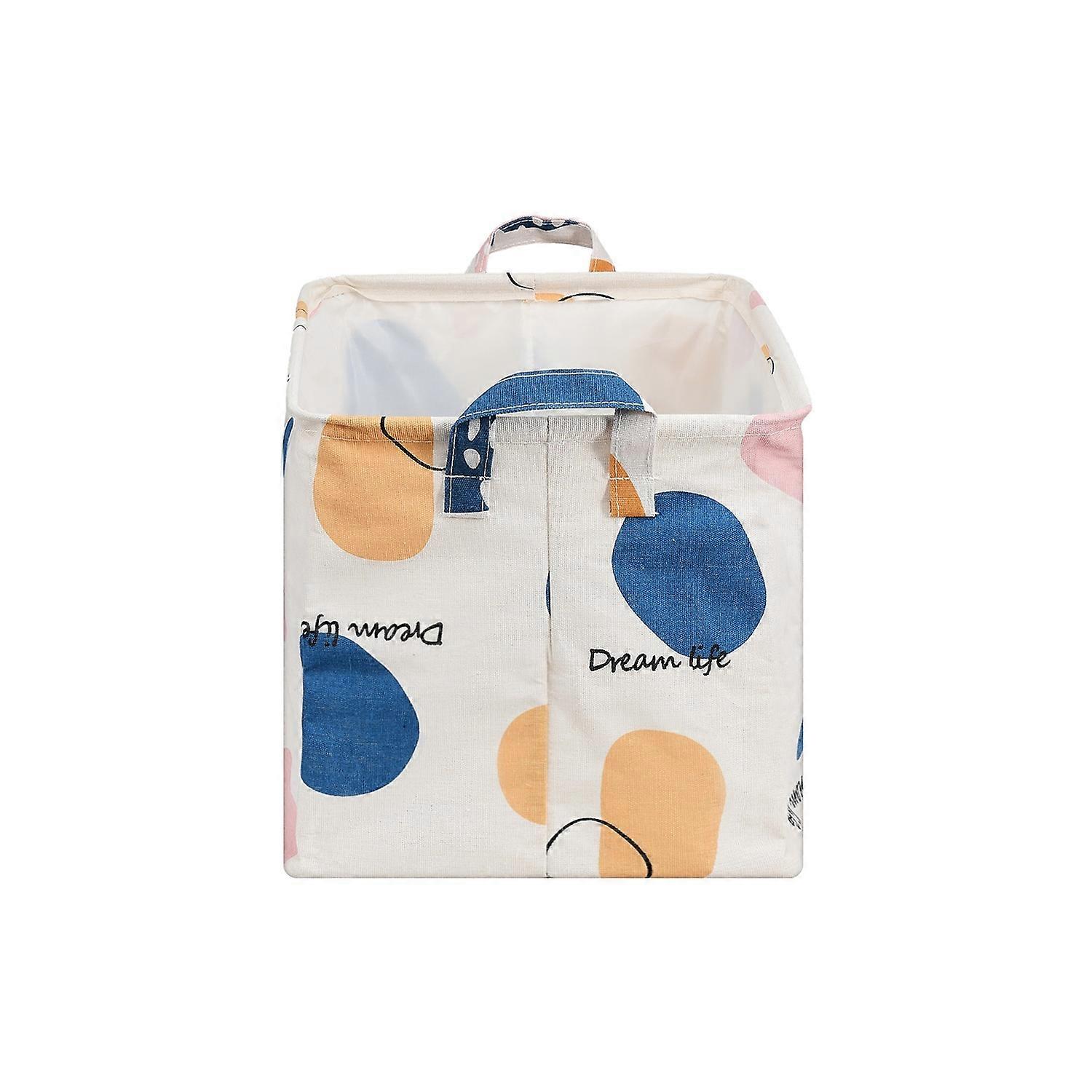 40L  Baby Laundry Basket Toy Clothes Storage Basket for Children's Room