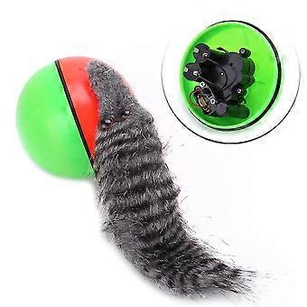 Fun Pet Teaser Toy Electronic Nutria Toy Waterproof Beaver Toy Ball Auto Move